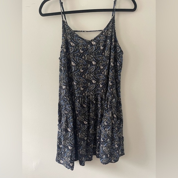 American Eagle Outfitters Dresses & Skirts - American Eagle Outfitters Navy Paisley Mini Dress